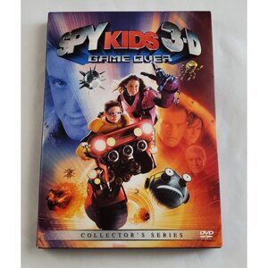 Spy Kids 3D Game Over DVD Collector's Series with 4 3D Glasses & Slipcover